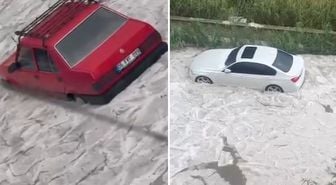 Başkenti sağanak ve dolu vurdu, yaşam durma noktasında geldi