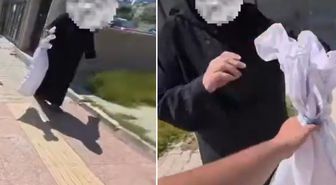 Mersin'de vicdanları yaralayan görüntü: Kediyi çuvala koyup atmaya kalktı