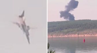 Rusya'da stratejik bombardıman uçağı düştü