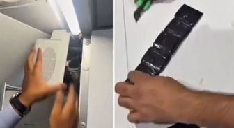 Uçak tuvaletinden 380 bin dolarlık altın çıktı