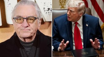 Trump'a verip veriştiren ünlü aktör kalabalığa küfürlü slogan attırdı