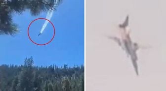 Rusya'nın ardından ABD'de de bombardıman uçağı düştü