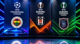 Fenerbahçe, Beşiktaş ve RAMS Başakşehir'in Avrupa'daki rakipleri belli oluyor