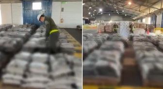 Kolombiya'nın Cartagena Limanı'nda 2 ton 400 kilogram uyuşturucu madde yakalandı