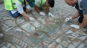 Aspendos'ta eşi benzeri az görülen tarihi keşif! Roma'nın gizemli nehir tanrısı ortaya çıktı