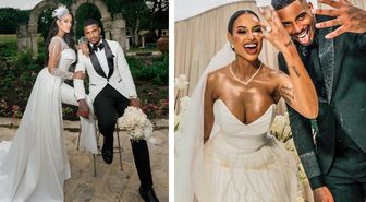Lemina, iki çocuğunun annesi Neguesha ile 9 yıllık birliktelikten sonra evlendi
