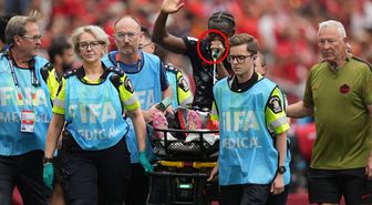 Ayağı kırılan futbolcunun ağzındaki yeşil cismin ne olduğu ortaya çıktı
