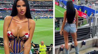 Saha görevlisinden ünlü modele unutamayacağı hareket