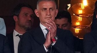 A Milli Futbol Takımımızın elenmesinin ardından Hacıosmanoğlu'ndan ilk görüntü