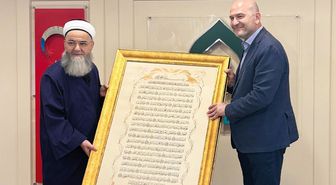 Süleyman Soylu, Cübbeli Ahmet'i ziyaret etti