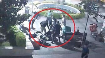 Bursa'da iş verenler ile motokuryelerin kavgası kamerada: 10 gözaltı