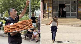 Simitçinin uyarıları yetmedi! Saniyelerle sınava giremedi
