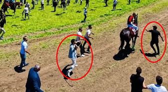 At yarışındaki görüntüler harekete geçirdi: Ata uygunsuz müdahaleye soruşturma