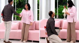 Televizyon programında barışan çift gündem oldu: Kadının evlilik şartları hayrete düşürdü