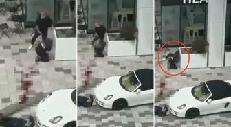 Kanada'daki silahlı saldırıda polisin bir sivili vurduğu anlar kamerada