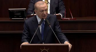 Cumhurbaşkanı Erdoğan, parti grubunda konuşuyor