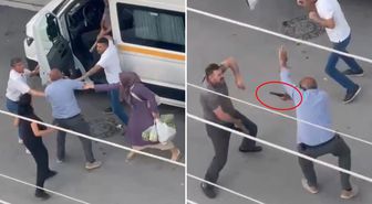 'Kadına laf atma' kavgasında ortalık savaş alanına döndü