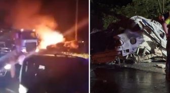Rize'de feci kaza: 4 ölü, 3 yaralı