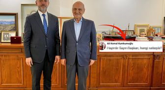 Alper Yeğin'in ziyareti ilçede büyük tartışma yarattı