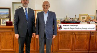 Alper Yeğin'in ziyareti ilçede büyük tartışma yarattı