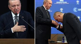 Rozetlerini Erdoğan taktı: Üç belediye başkanı daha AK Parti'ye katıldı