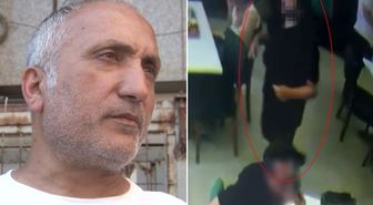 Yan masadaki fırsatçı kamerada! Yemeğini yarım bırakıp altınlarla sır oldu