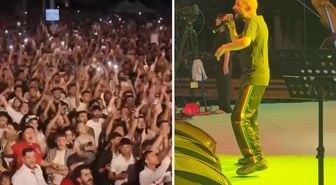 Kürt rapçi Serhado, Diyarbakır'da konser verdi