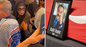 Kadir İnanır'a veda! Türkan Şoray son yolculuğunda yalnız bırakmadı