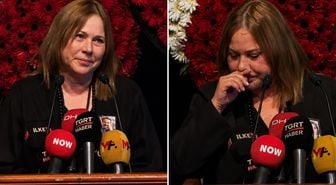 Kadir İnanır'ın hayat arkadaşı Jülide Kural hem ağladı hem ağlattı: Vasiyetin sorumluluğumuzdur