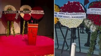Kadir İnanır'ın cenazesinde çarpıcı kare! Kılıçdaroğlu'nun çelengi kapıda kaldı