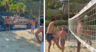 İki milli futbolcu Dünya Kupası biter bitmez soluğu Bodrum'da aldı