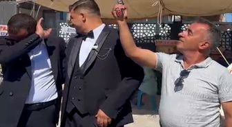 Muhtar, düğünde havaya ateş açmak isterken davetliyi yaraladı
