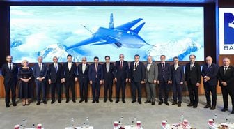 NATO Parlamenter Zirvesi'ne katılan meclis başkanları Baykar Milli Teknoloji Merkezi'ni ziyaret etti