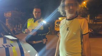 Polislere selam vermek için gitti, 50 bin ceza yiyip ehliyetinden oldu