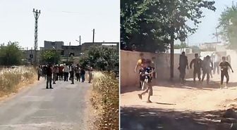 Şanlıurfa'da kaçak elektrik denetim ekibi taşlı saldırıya uğradı