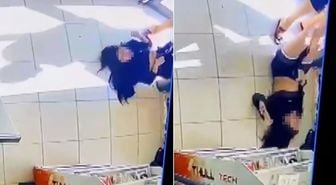 Güpegündüz genç kadına yaptıklarına bakın! Gözü dönmüş saldırgan her yerde aranıyor