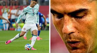 Cristiano Ronaldo'nun penaltı kullandığı anda ağzından çıkan kelimeye dikkat