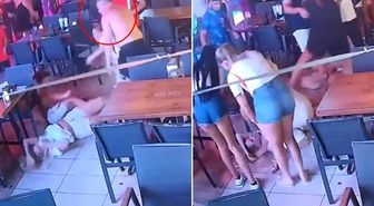 İngiliz turist, eşini ve ona engel olmaya çalışan çocuklarını acımasızca darbetti