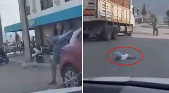 Böyle vicdansızlık olur mu? Tartışma yaşayıp minik bebeklerini yol ortasına attılar