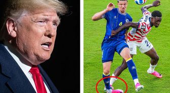 Donald Trump, Balogun'a verilen kırmızı kart pozisyonunu yorumladı