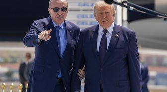 ABD Başkanı Donald Trump Ankara'da! Cumhurbaşkanı Erdoğan karşıladı, işte ilk görüntüler