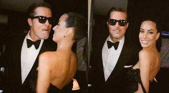 Brad Pitt'ten 29 yaş küçük sevgilisiyle aşk dolu pozlar