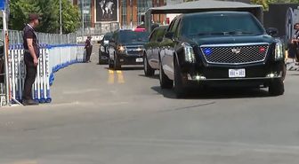 'Canavar' Trump'ı almak için havaalanına gidiyor