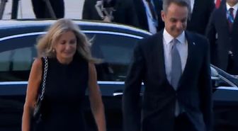 NATO liderleri şerefine Beştepe'de resepsiyon! Erdoğan çifti liderleri karşılıyor