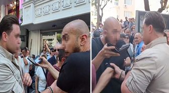 Özgür Özel’in korumasından gazetecilere peş peşe fiziki müdahale