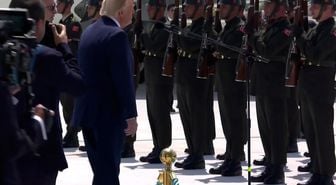 Erdoğan karşıladı, Trump Türkçe konuştu: Merhaba asker