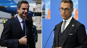 NATO zirvesi için Yunanistan ile Finlandiya liderleri Ankara'da