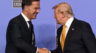 Rutte, Trump'a tek laf söylemedi