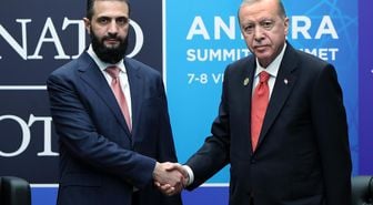 Cumhurbaşkanı Erdoğan ile Şara görüştü