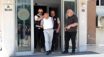 Kardeş katliamcısı emekli imam adliyeden böyle çıkarıldı